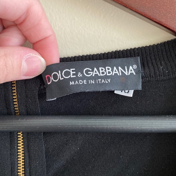 •SOLD•Dolce&Gabbana Corset Cardigan Lace Up Top - Picture 3 of 7